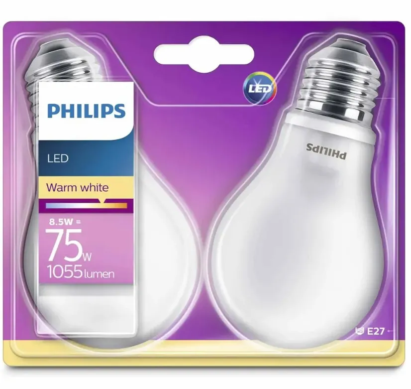 LED sijalica Classic 8.5W A60 E27 WW 230V 2/1 Philips