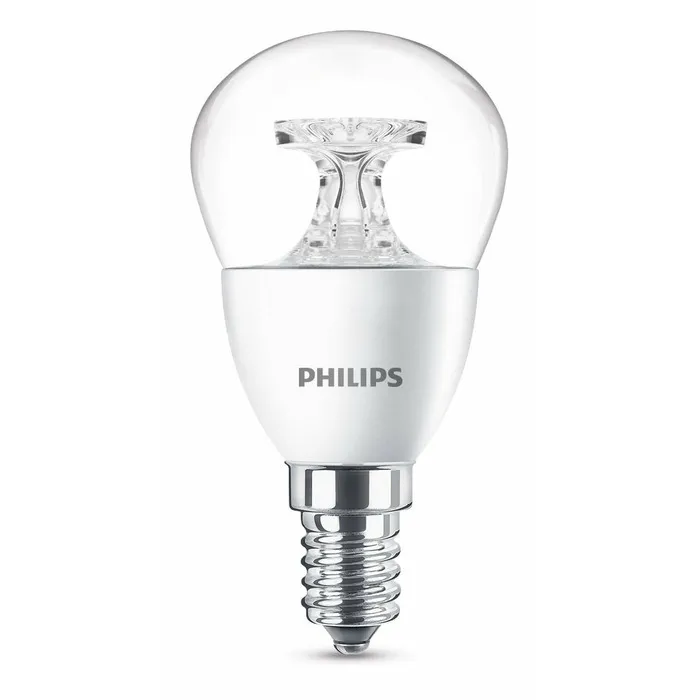 LED sijalica P45 4W E14 WW 230V bistra Philips