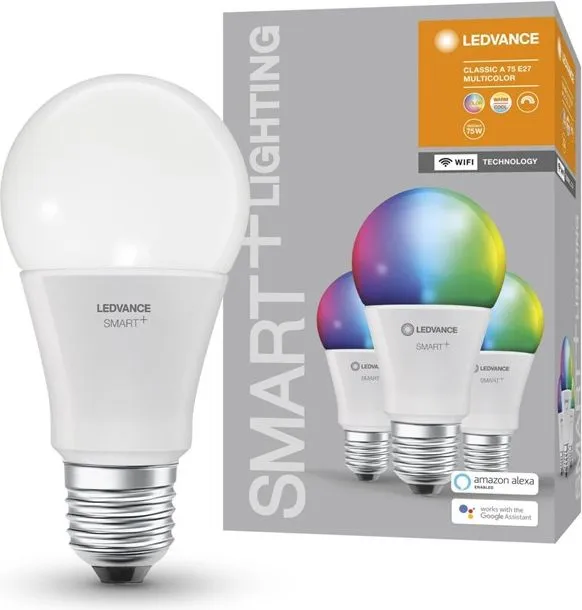 LED sijalica Smart+WiFi CL A75 Frosted RGBW 9.5W E27 Ledvance