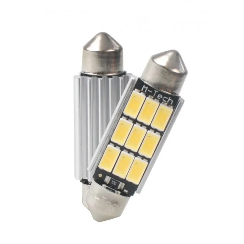 Led sijalica za auto C5W 41mm 12V 9xSMD5630 E5 bela 2/1 M-tech