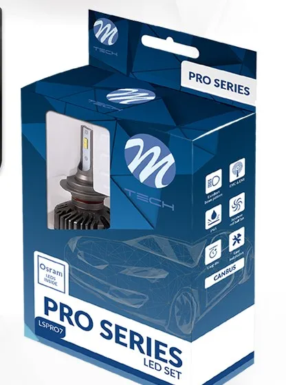 Led sijalica za auto PRO H7 12V (9V-16V) 40W 2/1 M-tech