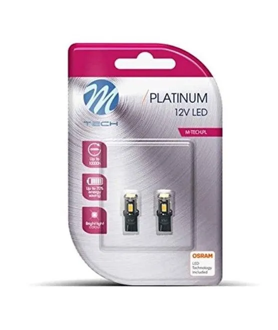 Led sijalica za auto W5W 12V 6xSMD5630 bela 2/1 M-tech