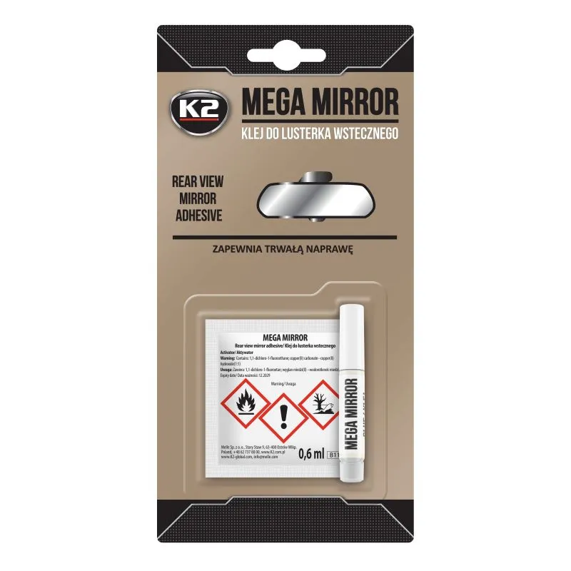Lepak za retrovizore Mega mirror 6ml K2