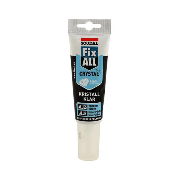 Lepilo i kit Fix All Crystal 130gr providni Soudal