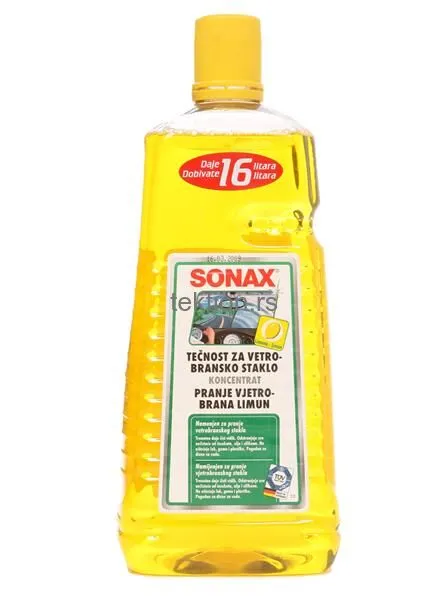 LetnJa tečnost za stakla Limun 2l Sonax