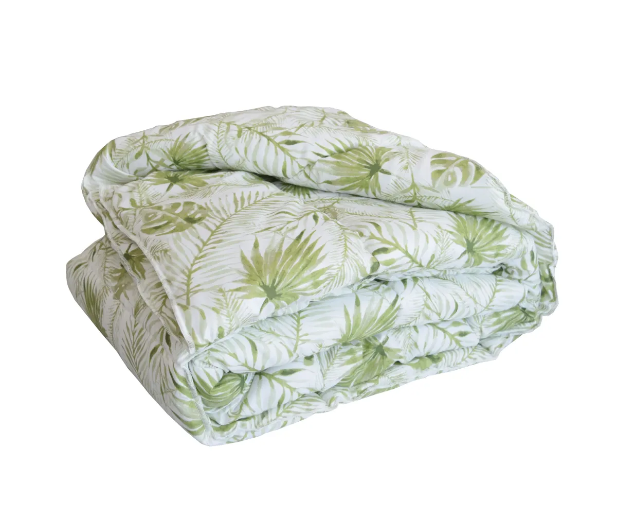 Letnji jorgan Greenery 155x215cm za jedan krevet OK