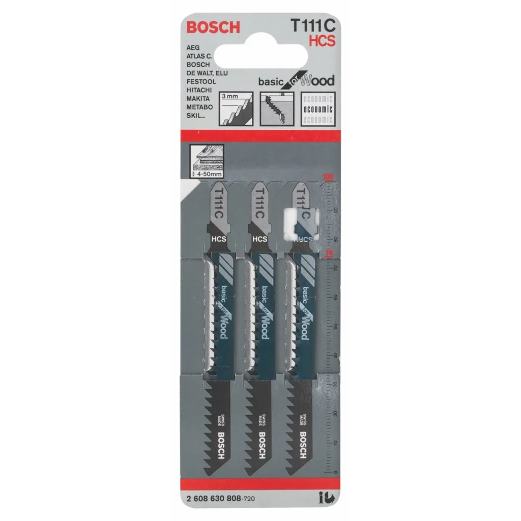 List ubodne testere T 111 C 3/1 za drvo