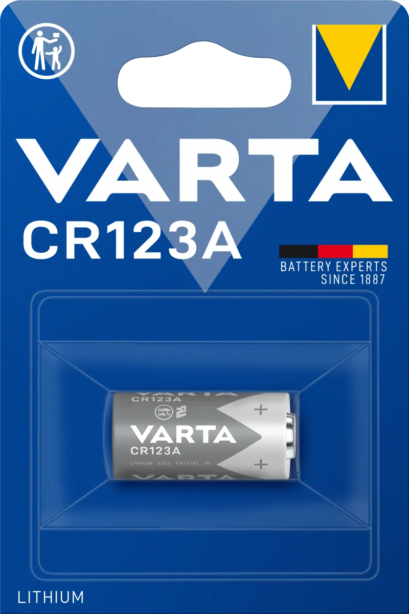 Litijumska baterija CR123A Varta