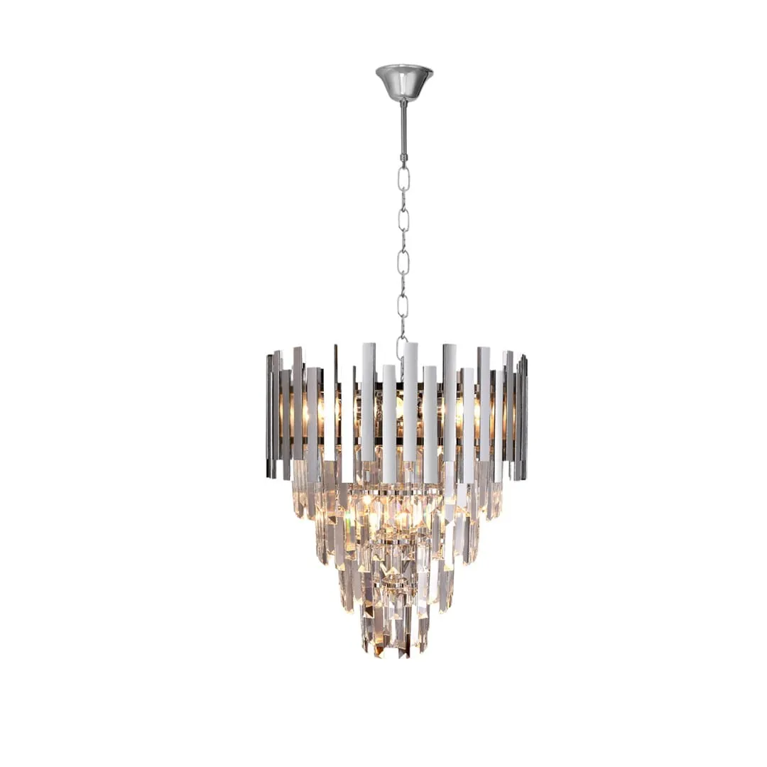 Luster Aspen 9xE14 40W hrom Milagro