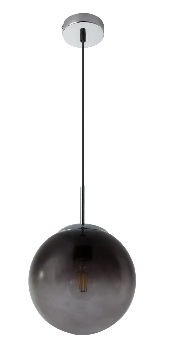 Luster Varus 40W E27 200x1200mm hrom/boja dima Globo