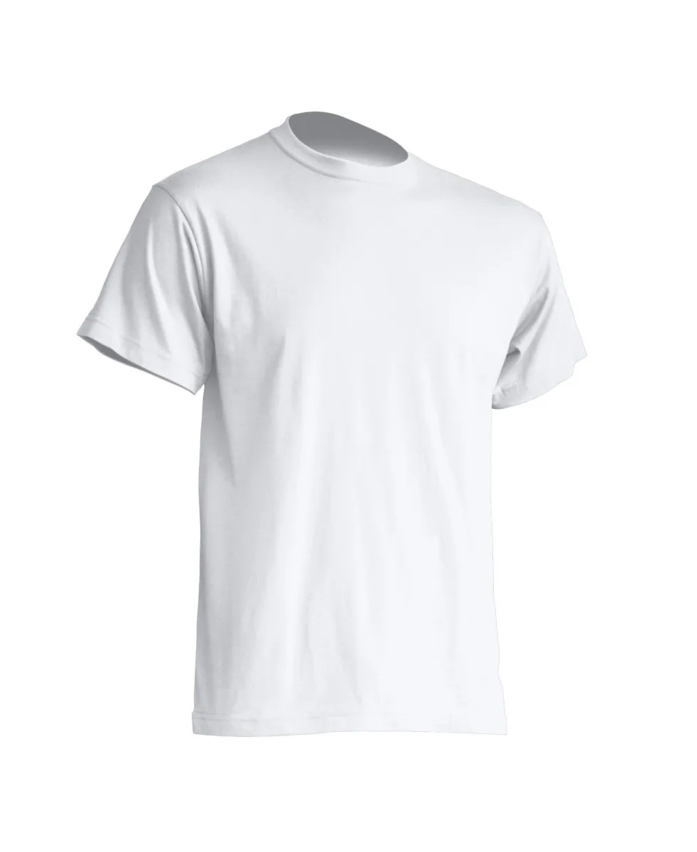 Majica T-shirt kratki rukav vel. M bela 150g Keya