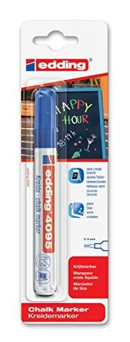 Marker Chalk 4095/1 2-3mm plavi