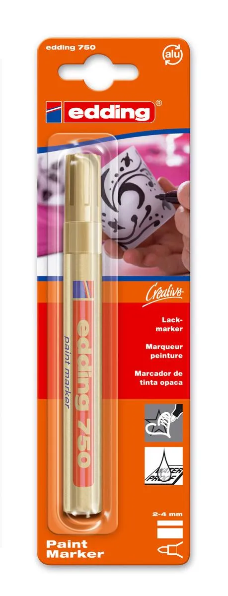 Marker gloss paint 750/1 boja zlata