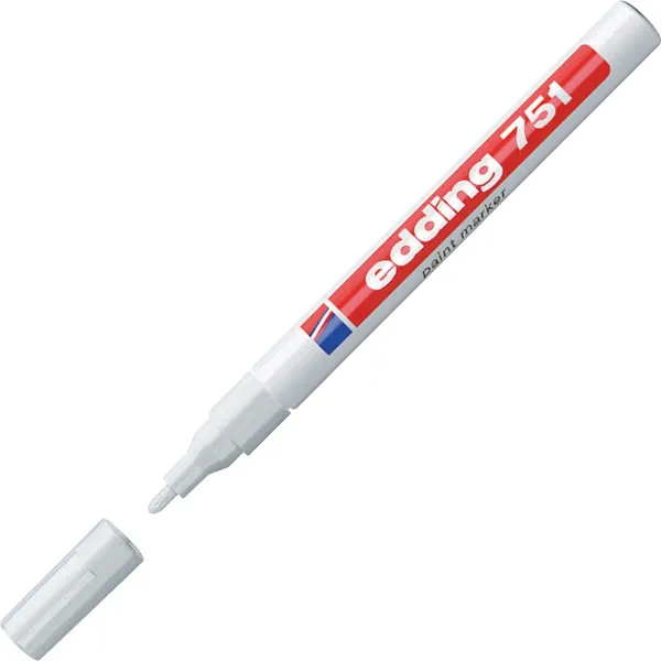 Marker gloss paint 751/1 beli Edding
