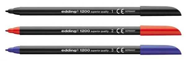 Marker Paint 2-4mm Edding 750 crveni