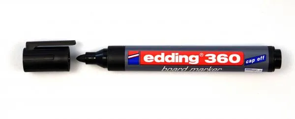 Marker za belu tablu 1.5-3mm Edding 360 crni