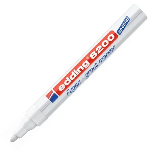 Marker za fuge 2-4mm Edding 8200 zaobljen vrh sivi