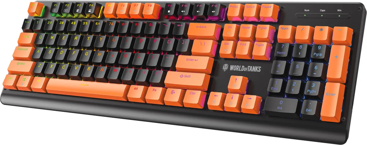 Mehanička tastatura Destroyer YKB WT300US crna/narandž. Yenkee