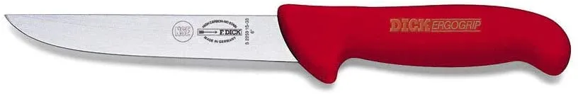 Mesarski nož ErgoGrip za sirovo meso 15cm crveni Dick