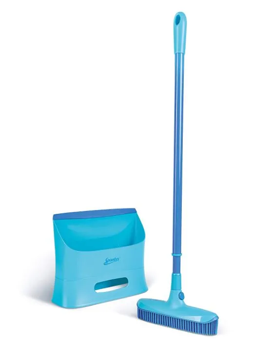 Metla sa telesk. drškom + đubrovnik Carch&Clean Spontex