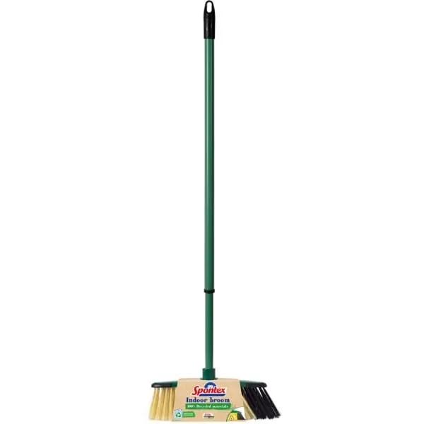Metla za unut.površine sa telesk. drškom 80-140cm zelena Spontex