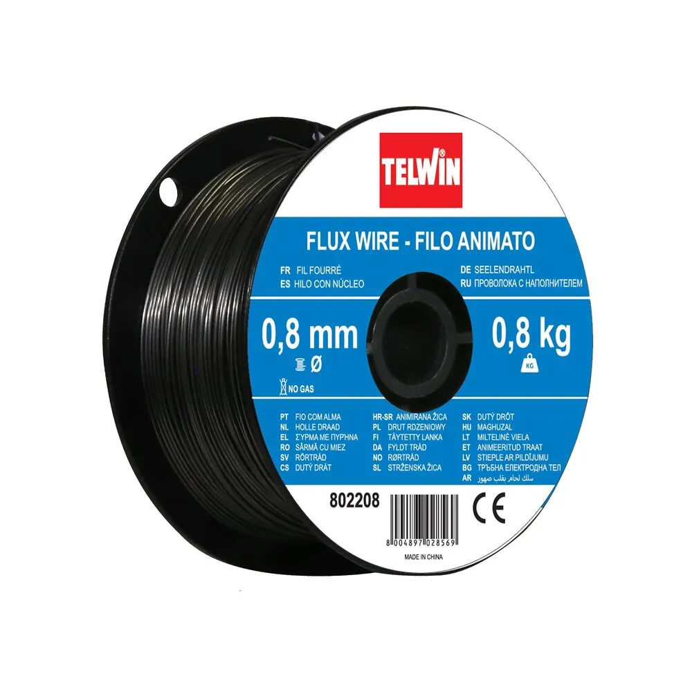 Mig žica 0.8mm 0.8kg FLUX Telwin