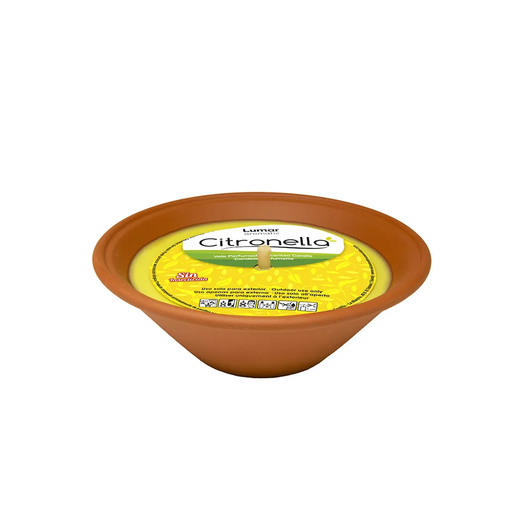 Mirisna sveća  Citronella u keram.posudi 60x175mm Lumar