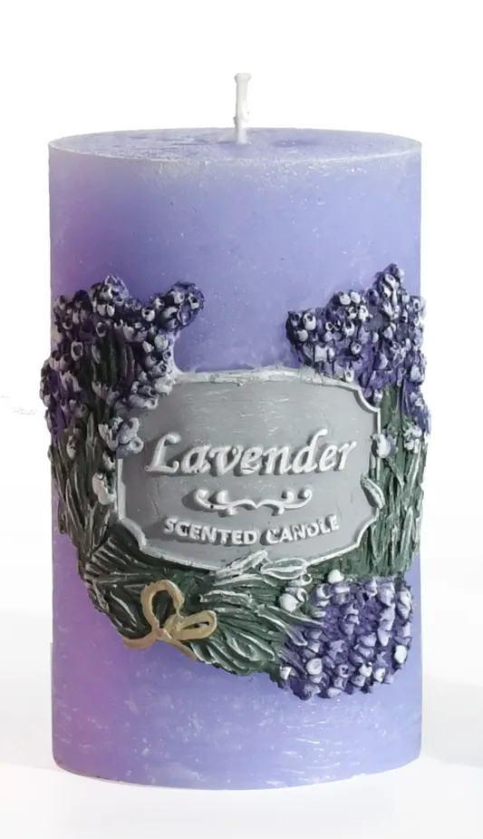 Mirisna sveća Garden lavanda fi 7x11.5cm ljubičasta Artman