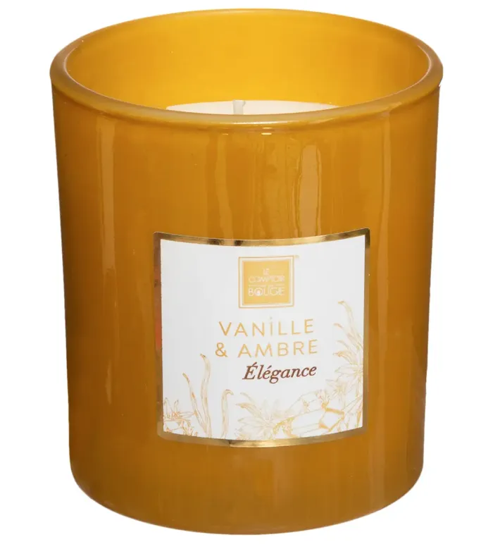 Mirisna sveća Mael Vanille and Ambre 190g u stakl. čaši Atmosphera