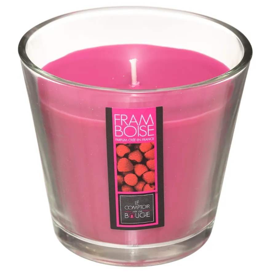 Mirisna sveća Raspberry 190g u stakl.čaši Atmosphera