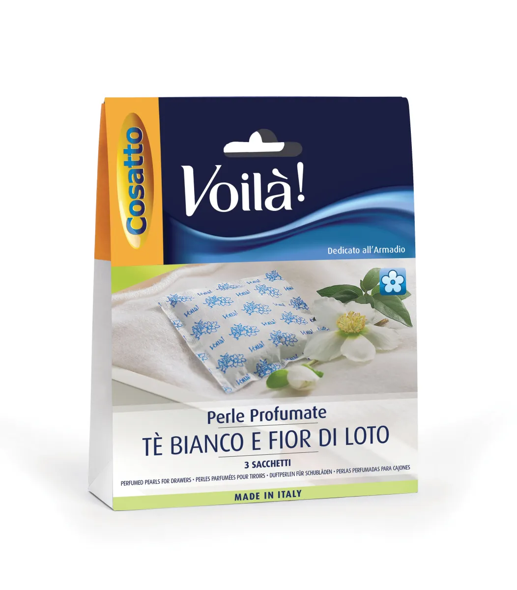 Mirisne perle za osvež. fioke beli čaj/lotos 3/1 Cosatto