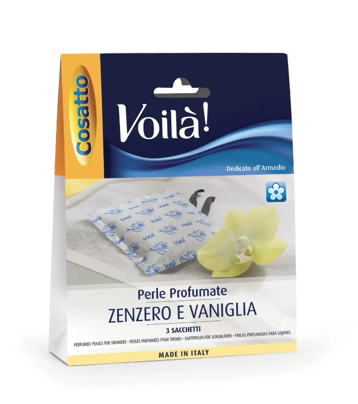 Mirisne perle za osvež. fioke đumbir/vanila 3/1 Cosatto