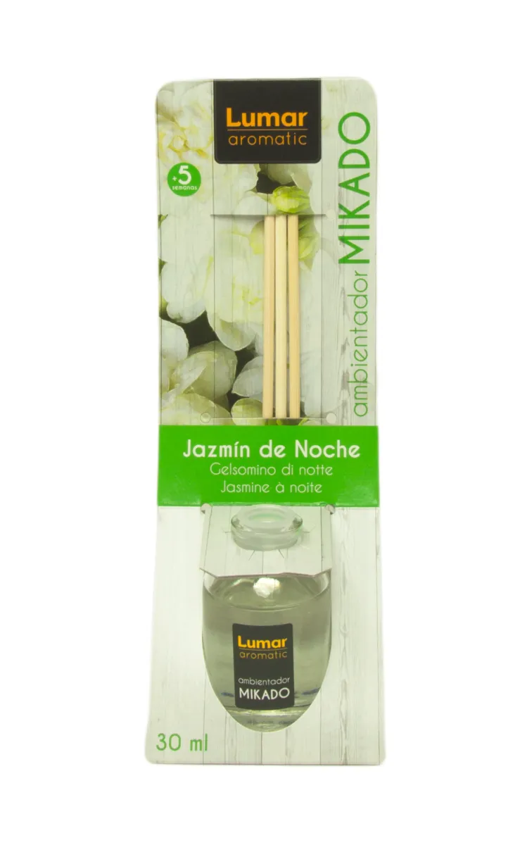 Mirisni difuzer sa štapićima Mikado Jasmin 30ml Lumar