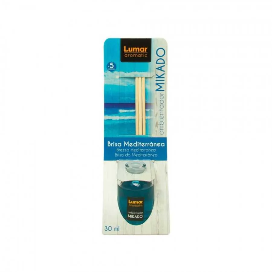 Mirisni difuzer sa štapićima Mikado Mediteranea Breeze 30ml Lumar