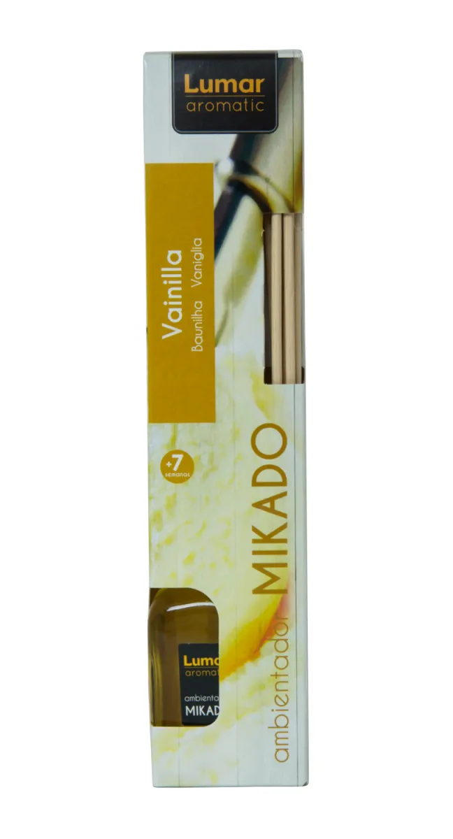 Mirisni difuzer sa štapićima Mikado Vanilla 50ml Lumar