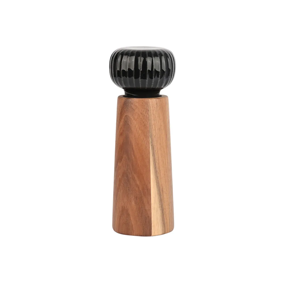 Mlin za so/biber Allure fi 6x17cm crni/boja drvata Estia