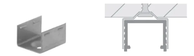 MLL-03 Nosač za led profile  LL-04 i LL-05 Laguna