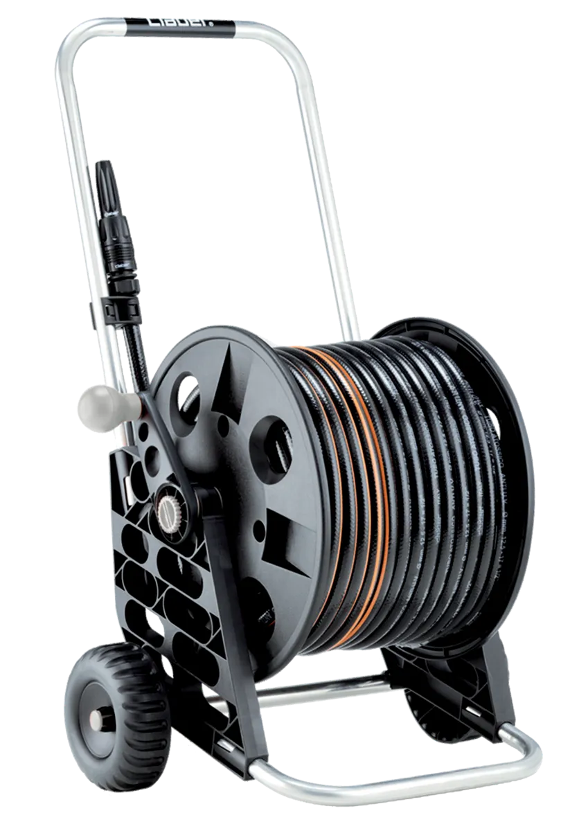 Motalica Genius 30 sa crijevom 1/2" 30m+spojnice i prskalica Claber