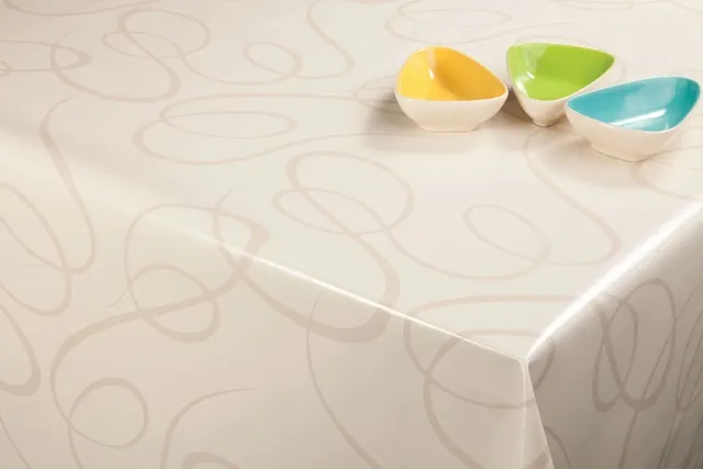 Mušema za sto 140cm bež na linije Patifix