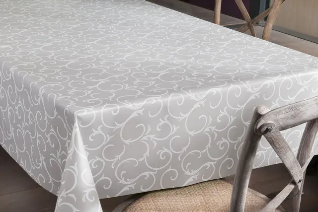 Mušema za sto 140cm svetlo siva Patifix