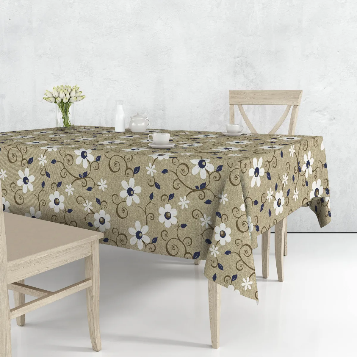 Mušema za sto Felpata Plus ECO fi 160cm dezen.P180 Gemitex