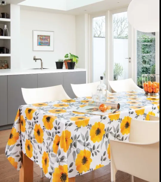 Mušema za sto žuto cveće 140cm Patifix