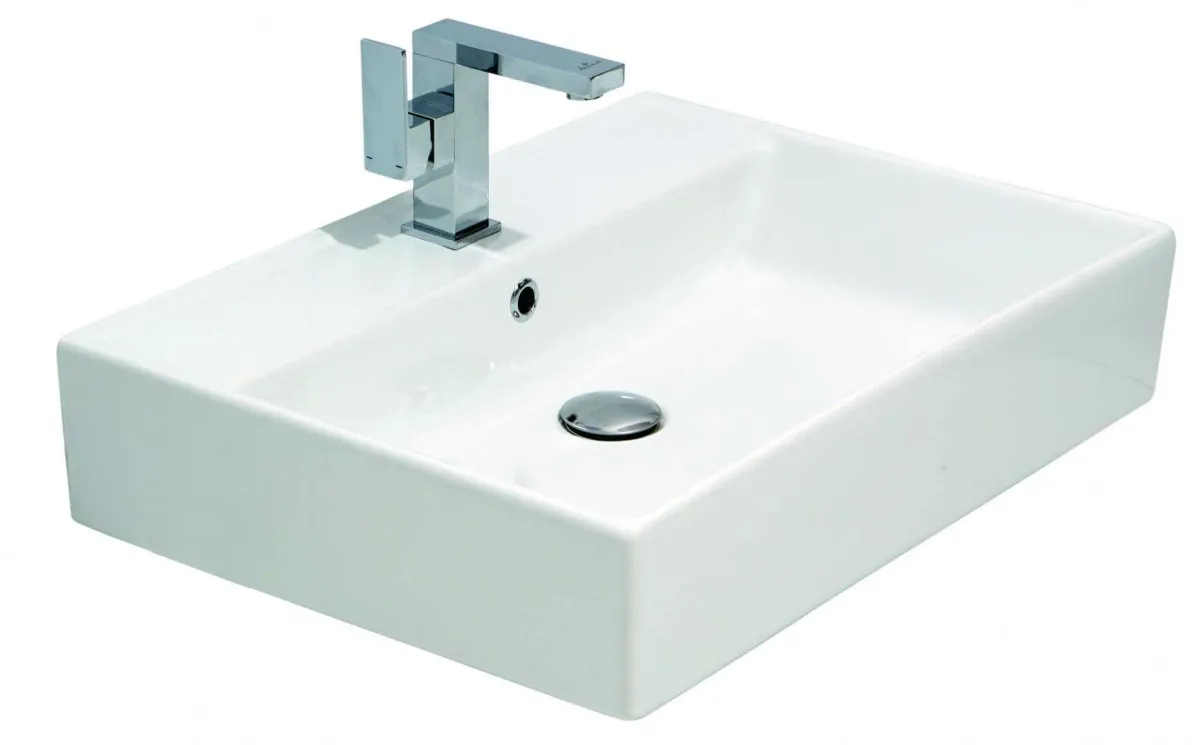 Nadgradni umivaonik beli 450x600mm Alvit