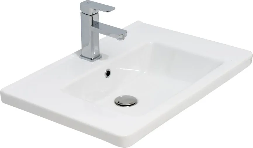 Nadgradni umivaonik MODERN 650x450mm beli Alvit