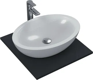 Nadgradni umivaonik STRADA O ovalni 600x420mm Ideal Standard