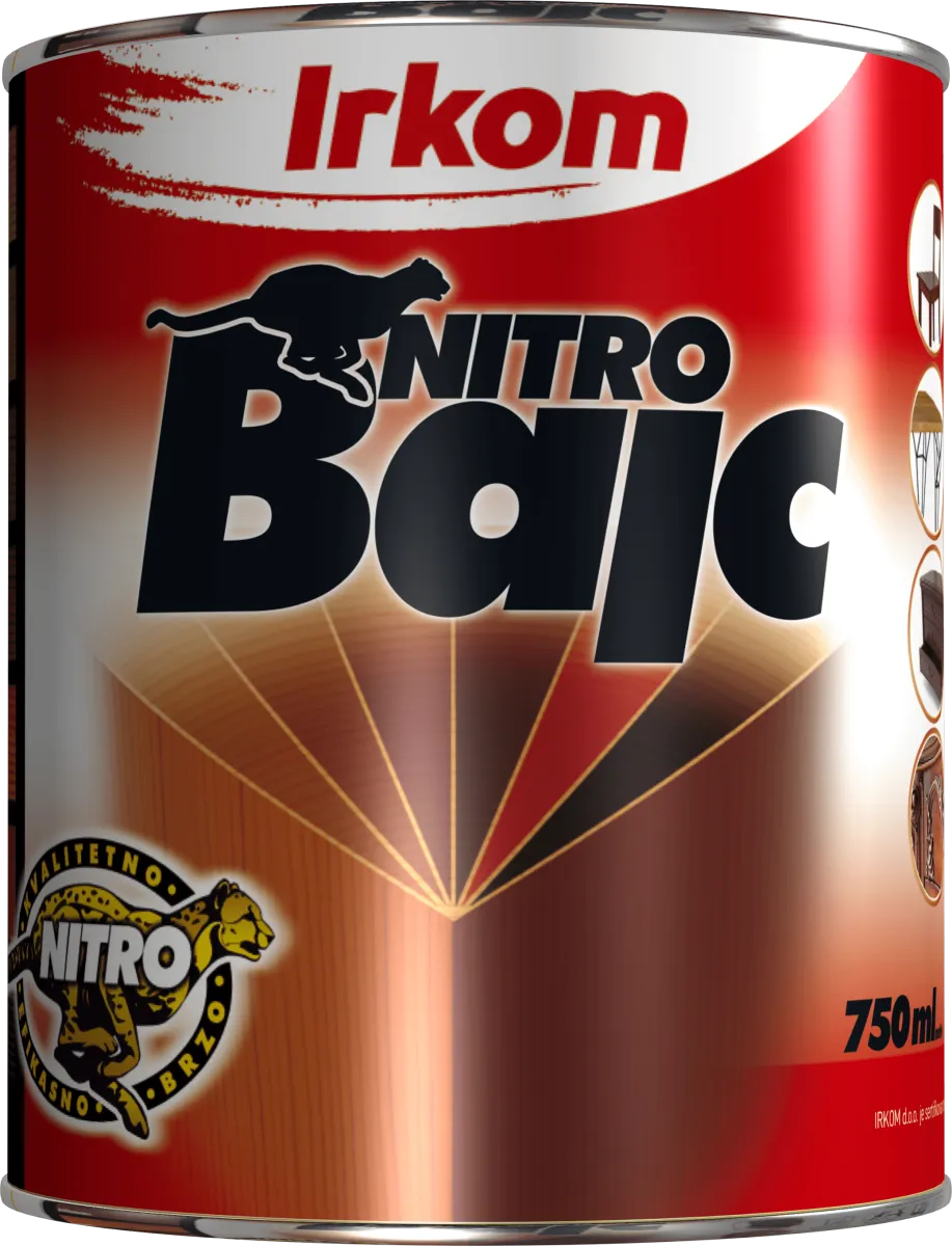 Nitro bajc svetli  0.75l Irkom