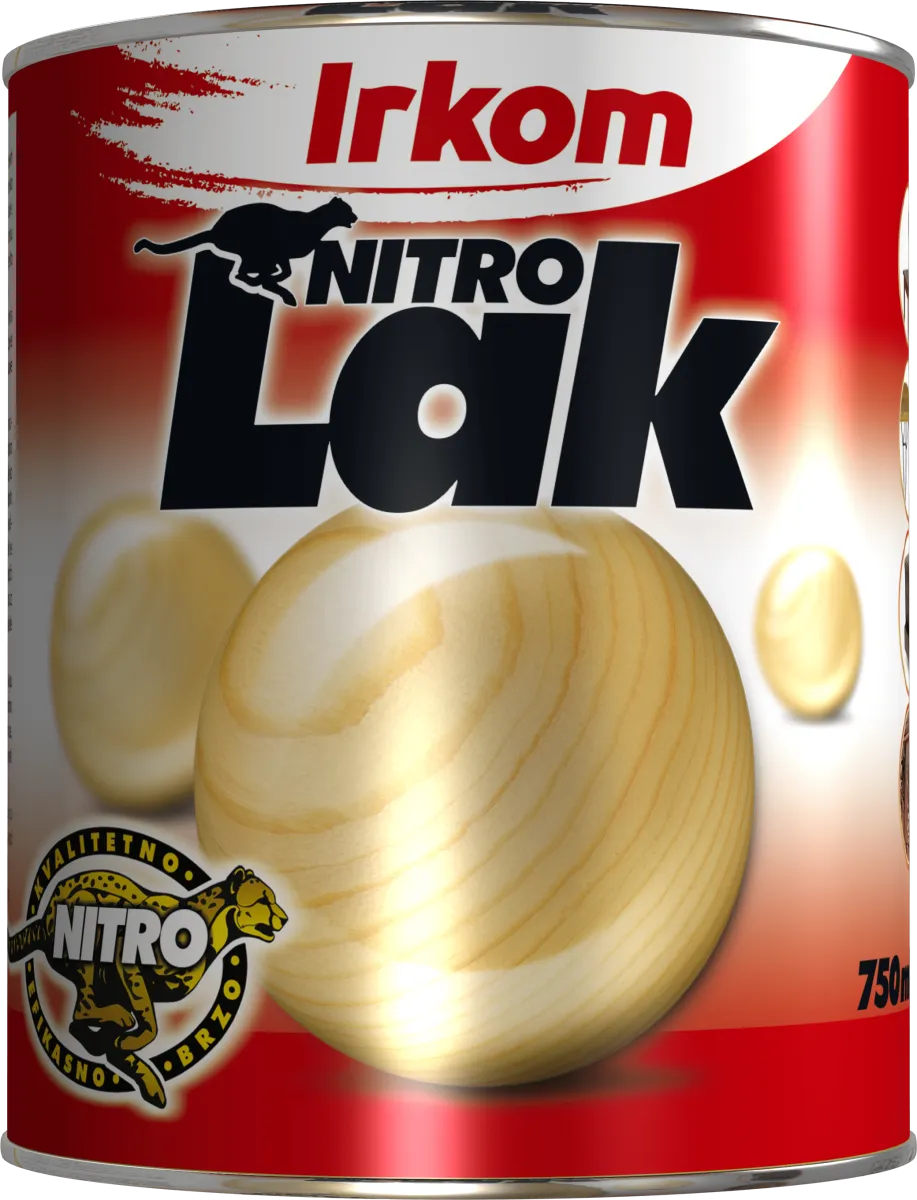 Nitro lak bezbojni osnovni 0.75l Irkom