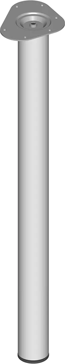 Noga za namještaj fi 60mm 800mm siva E. Sistem