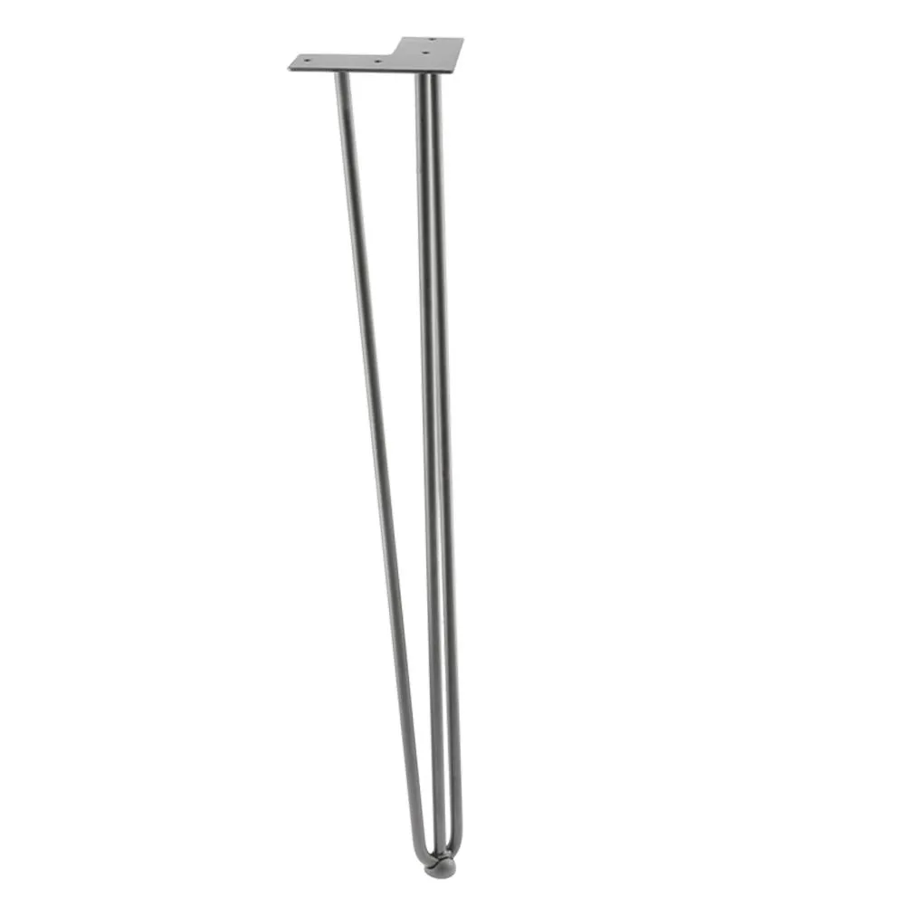 Noga za sto ARTO sa stopicom 12x711mm 3 šipke crna GTV