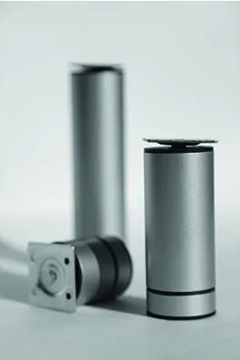 Nogica za nameštaj Rondo l-50mm alum.